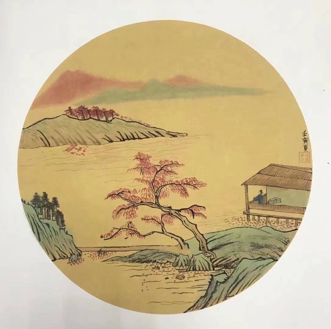 段艮秀的山水情——段艮秀美术作品欣赏