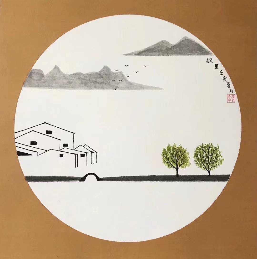 段艮秀的山水情——段艮秀美术作品欣赏