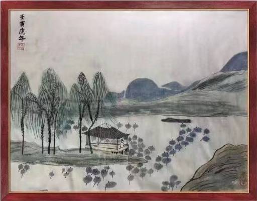 段艮秀的山水情——段艮秀美术作品欣赏