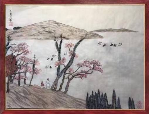 段艮秀的山水情——段艮秀美术作品欣赏