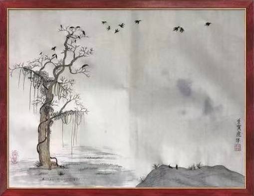 段艮秀的山水情——段艮秀美术作品欣赏