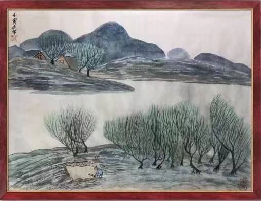 段艮秀的山水情——段艮秀美术作品欣赏