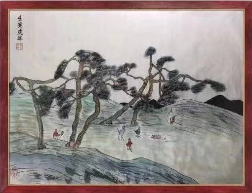 段艮秀的山水情——段艮秀美术作品欣赏
