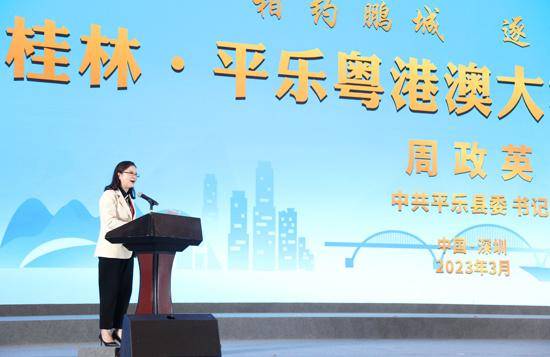 2023广西桂林·平乐粤港澳大湾区产业链招商推介会签约121.8亿元
