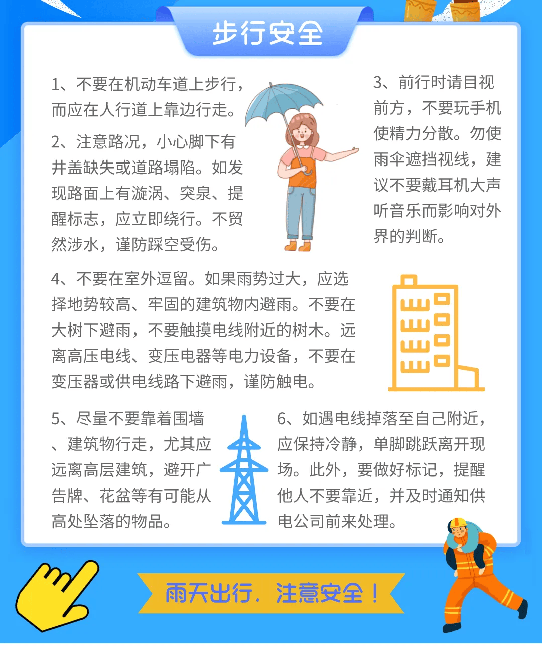 预计未来5天我市多阴雨寡照天气，最高气温将下降4至6℃