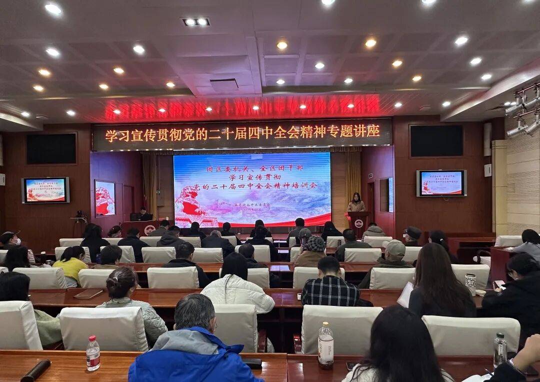 【团团动态】南开团区委举办学习宣传贯彻党的二十届四中全会精神培训会