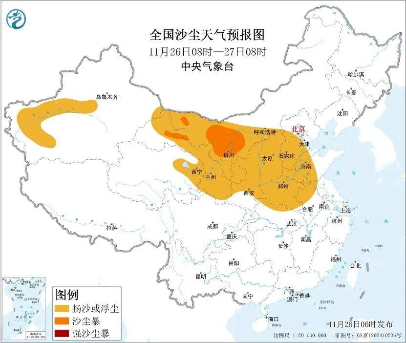 大风、沙尘暴、降温！阵风强度同期少见，或破纪录！陕西最新预警→
